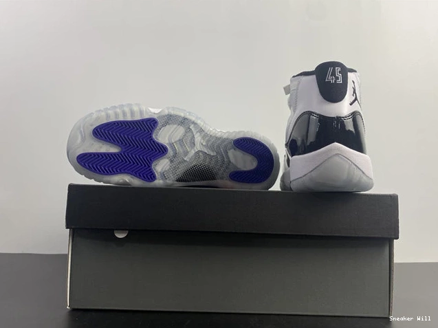 11 Jordan Concord Trendy 378037-100 Retro 1071 0530
